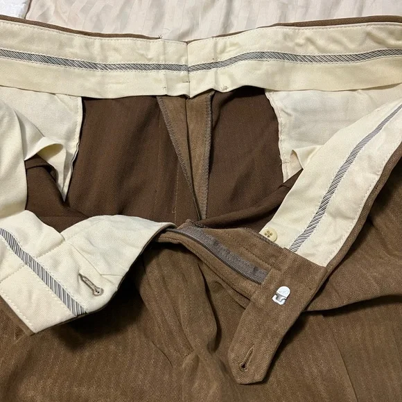 Dark khaki Berle pants 40 - Picture 3 of 11